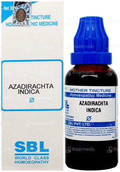 Sbl Azadirachta Indica Q Mother Tincture 30Ml Sbl Azadirachta Indica Q Mother Tincture 30Ml
